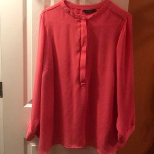 Pretty Pink Sheer Blouse By APT.9